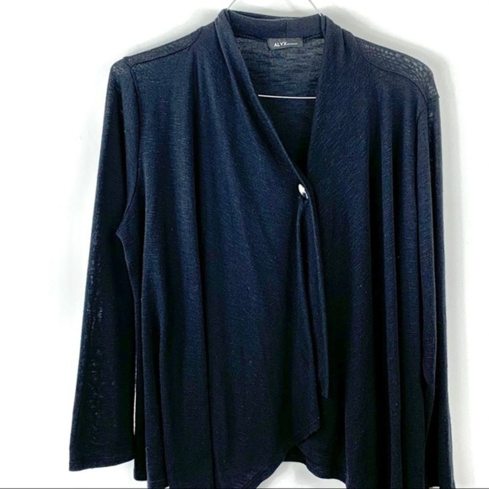 Alyx Woman Black Cardigan Sweater‎